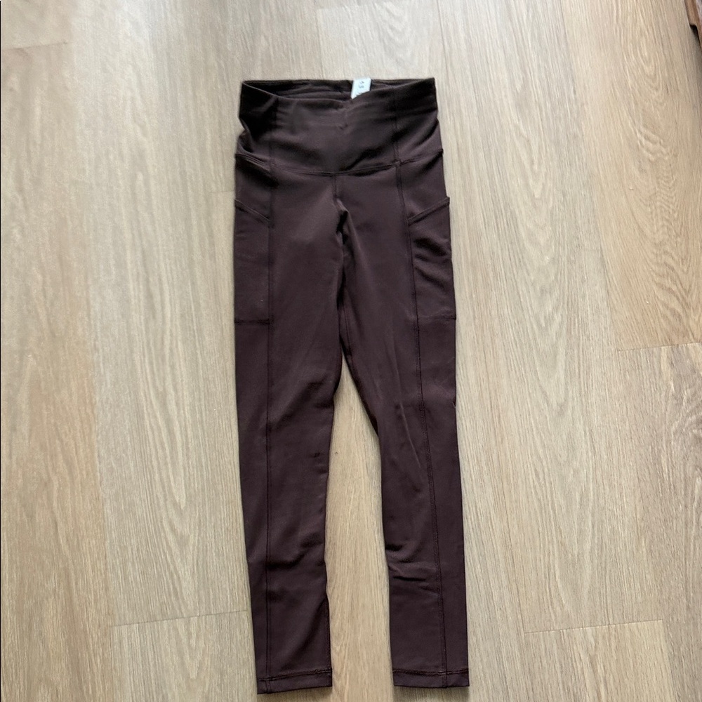 TNA Chocolate Brown Leggings